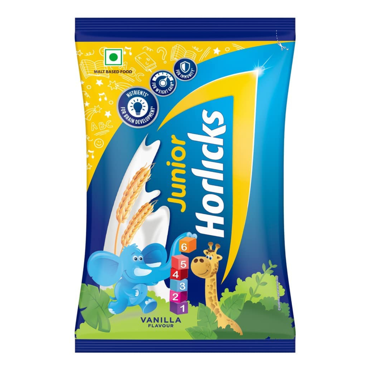 Buy Junior Horlicks Health And Nutrition Drink, Vanilla Pouch 400 g